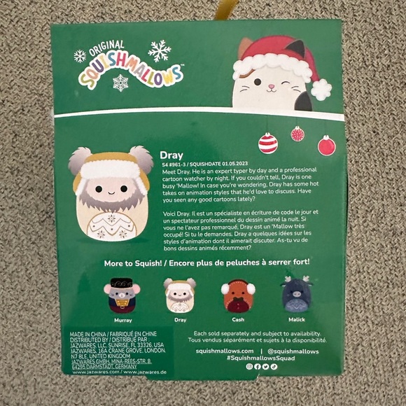 NWT Dray Christmas Ornament bigfoot - Picture 4 of 4